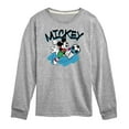 thumbnail image 1 of Disney - Standard Sports - Soccer Mickey - Youth Long Sleeve Graphic T-Shirt, 1 of 5