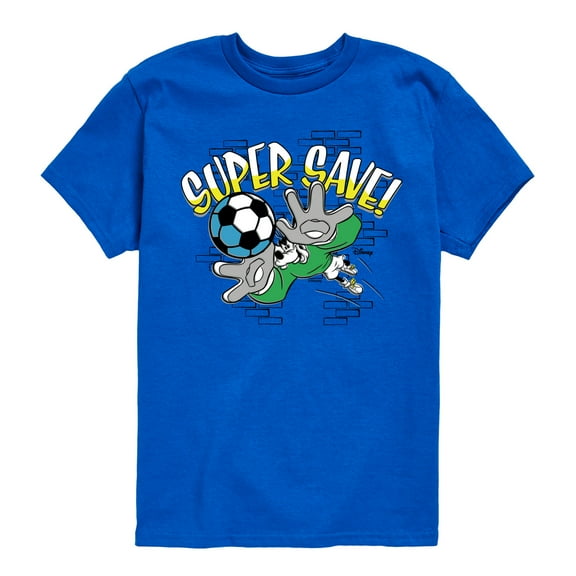 Disney - Standard Sports - Soccer Super Save - Youth Short Sleeve Graphic T-Shirt