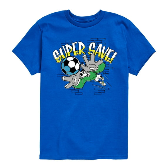 Disney - Standard Sports - Soccer Super Save - Youth Short Sleeve Graphic T-Shirt
