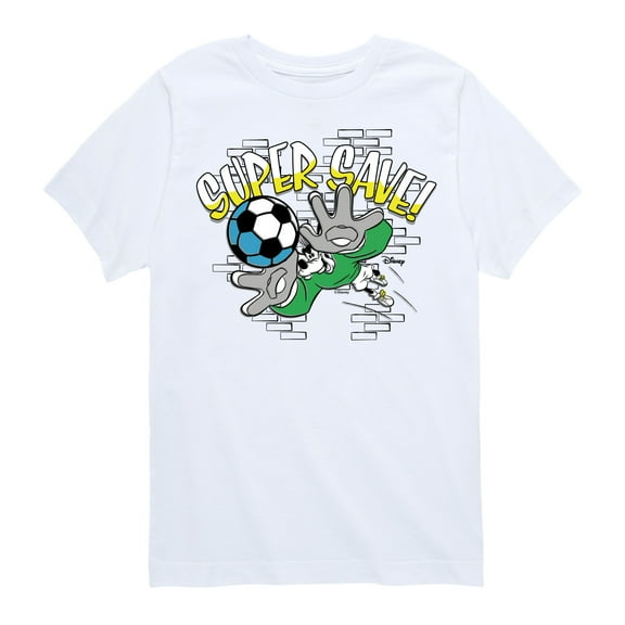 Disney - Standard Sports - Soccer Super Save - Youth Short Sleeve Graphic T-Shirt