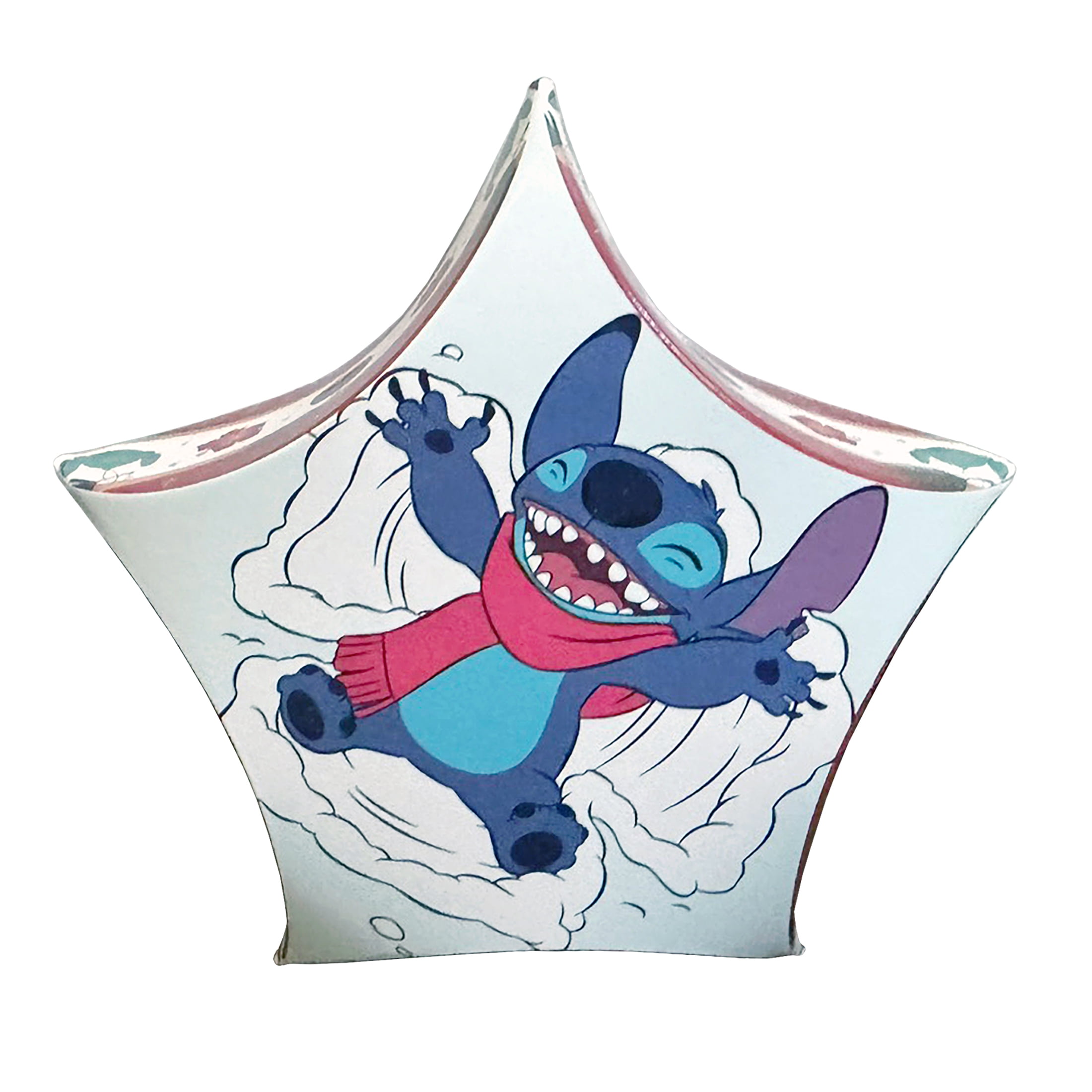 Disney Stitch Holiday Star Shaped Ornament Box with Candy Canes, 1.06oz