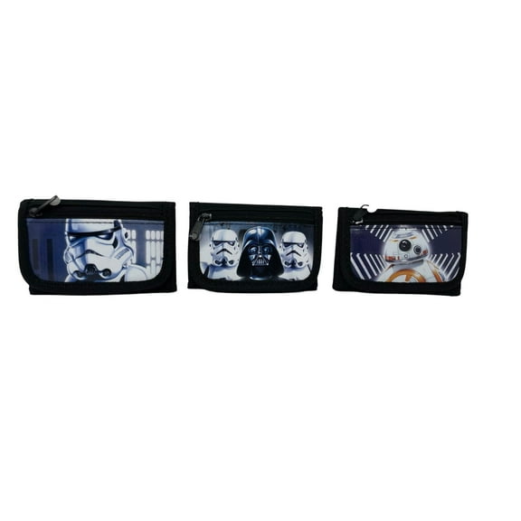Disney Star Wars BB8 Stormtrooper Trifold Wallet- 3 PCs Per Set