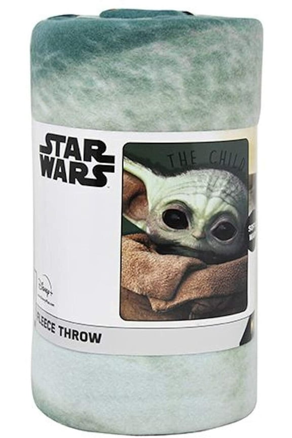 Disney Star Wars Baby Yoda Throw Blanket 45" x 60" The Child