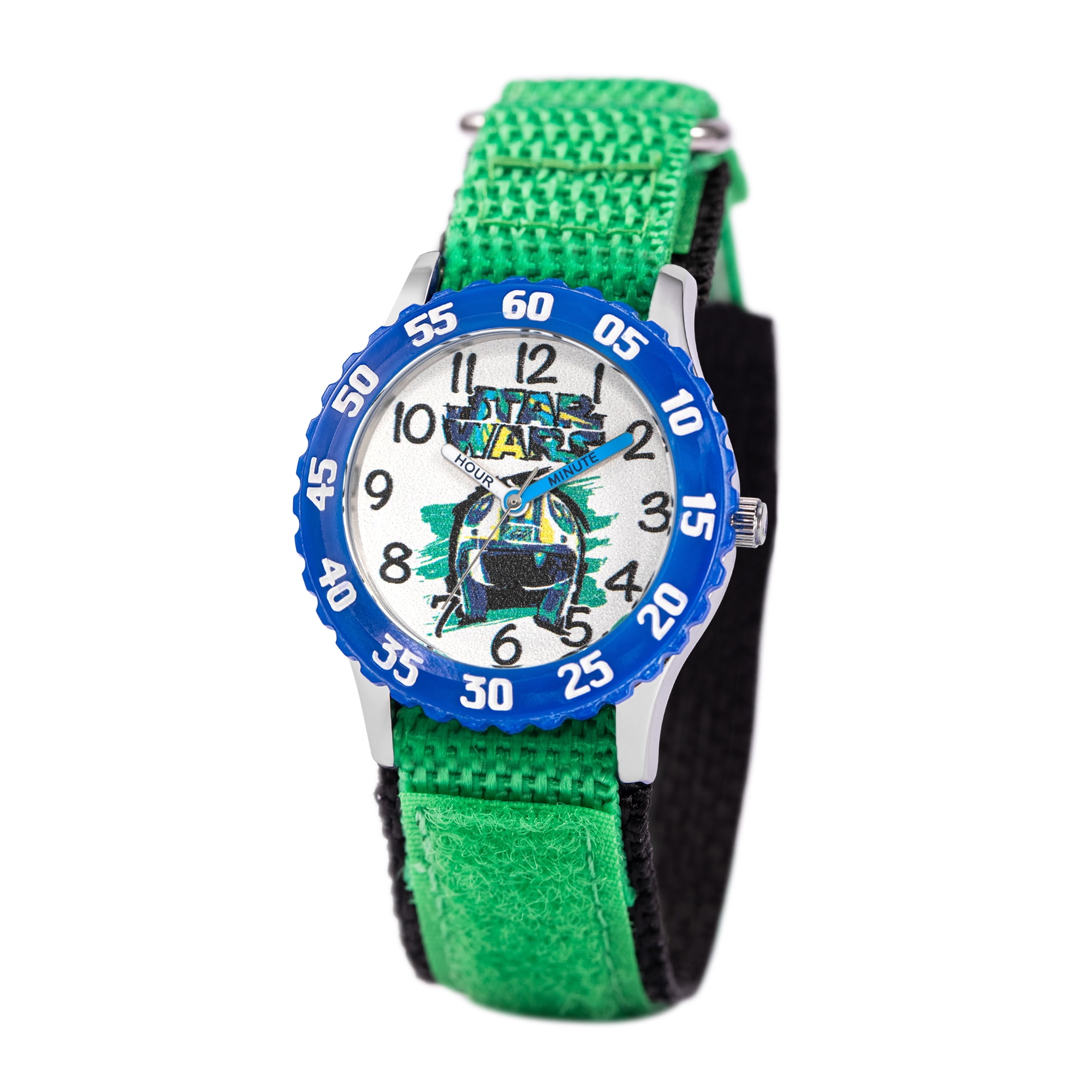 Disney Star Wars Boys' Stainless Steel Watch, 1-Pack