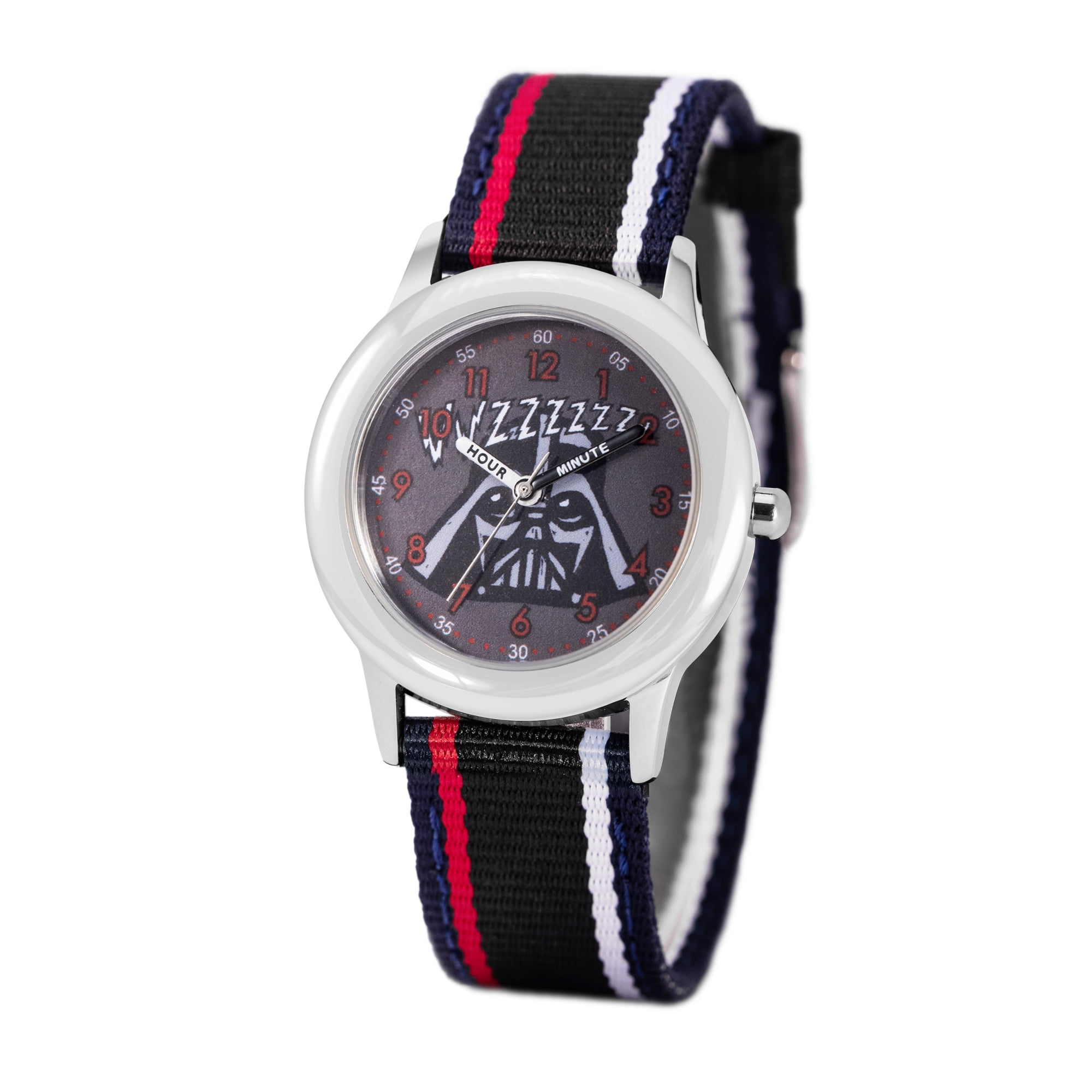 Disney Star Wars Darth Vader Boys Stainless Steel Watch 1 Pack