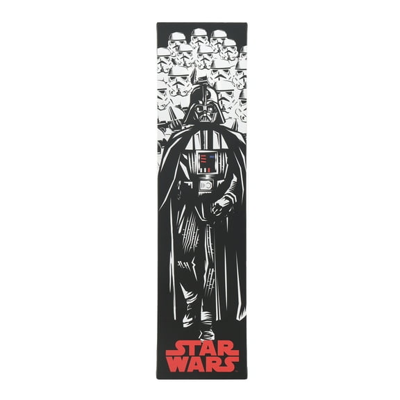Disney Star Wars Darth Vader Gallery Wrapped Canvas Wall Art - Large Darth Vader Picture for Home