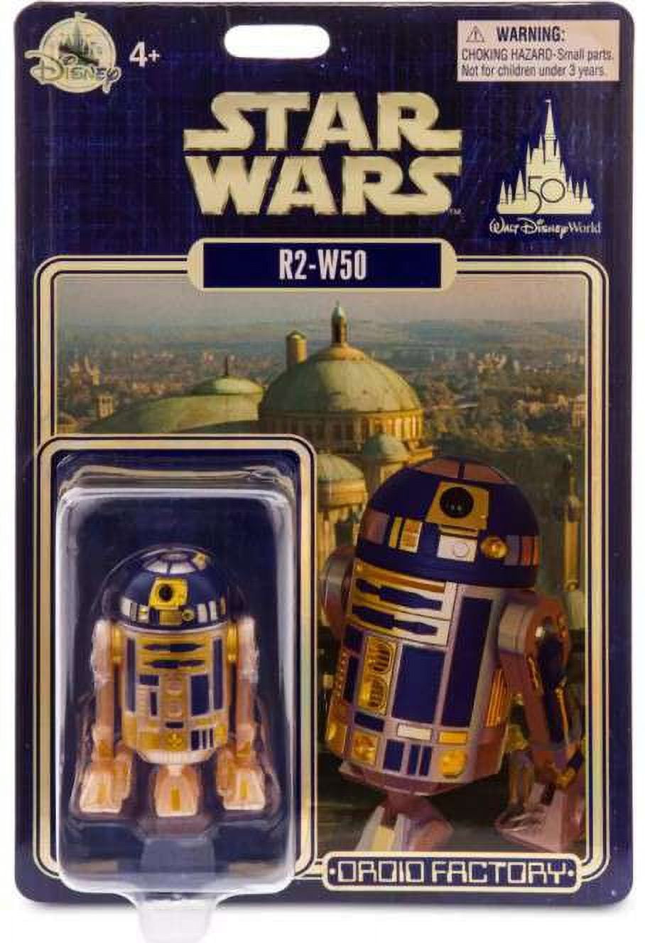 Star Wars R2-W50 Droid Figurine Toy - Walt Disney World 50th Star Wars R2-W50 Droid Figurine Toy - Walt Disney World 50th