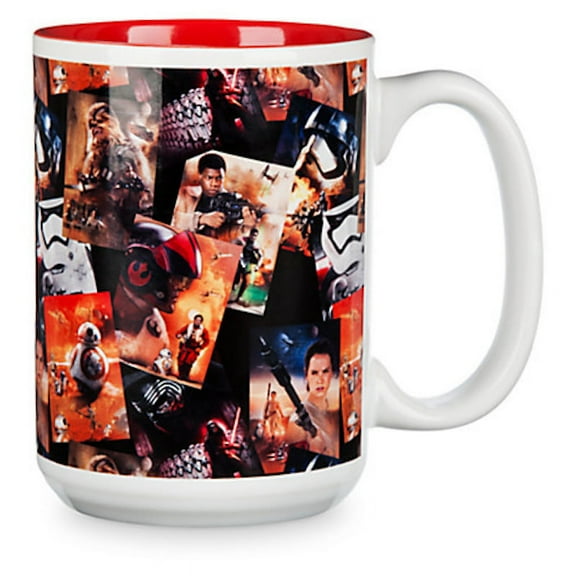 Disney Star Wars Episode VII The Force Awakens Collage Ceramic Coffee Mug New