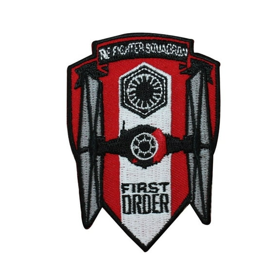 Disney Star Wars First Order Tie Fighter Squadron Patch Officially Licensed Iron