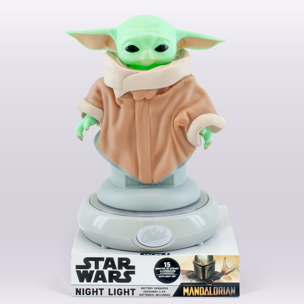 Star Wars - The Mandalorian - The Child aka Baby Yoda Talking Clapper &  Night Light, Wireless Sound Activated On/Off Light Switch, Clap Detection 