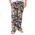 thumbnail image 1 of Disney Star Wars Mens' Classic Movie Scene Comic Style Flannel Lounge Pants, 1 of 4