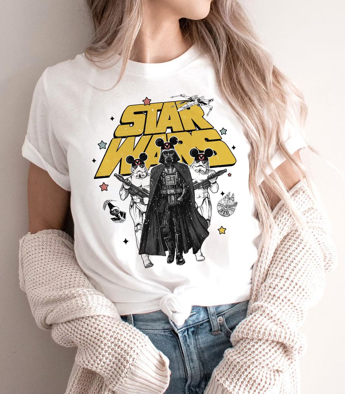 Disney Star Wars Shirt, Starwars Disneyland, Darth Vader, Galaxy Star ...