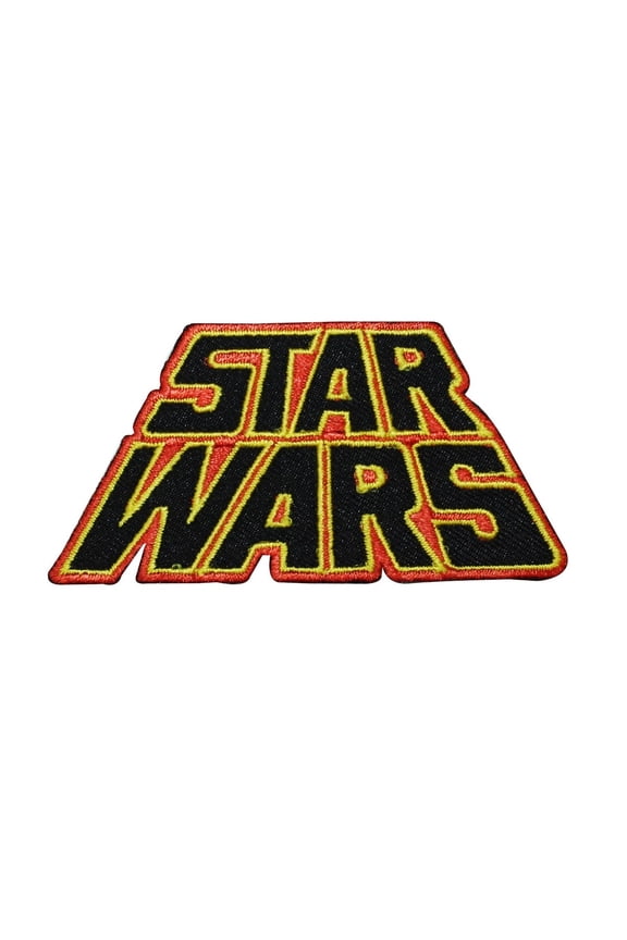 New Disney Star Wars Skewed Logo Patch, Officially Licensed