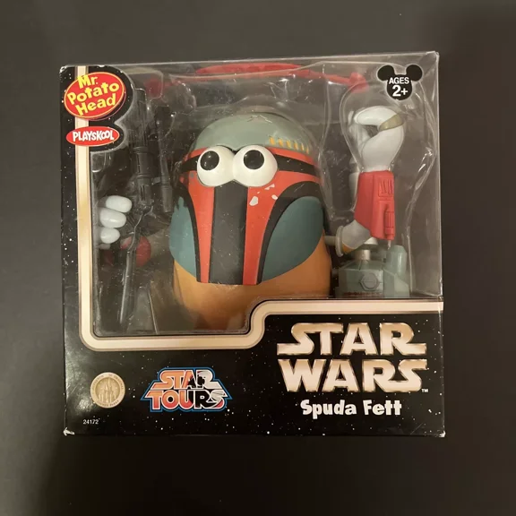 Disney Star Wars Spuda Fett Mr. Potato Head Toy, Adult, 7 x 7 x 7 Inches