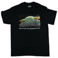 thumbnail image 1 of Disney Star Wars T-Shirt Women's Grogu Hitting Snooze Graphic Print Junior's Tee, 1 of 5
