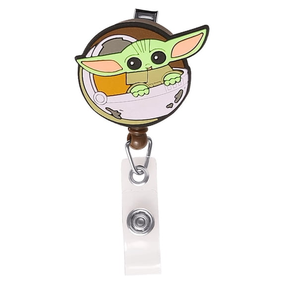 Disney Star Wars The Child Yoda Retractable Workwear Badge Reel ...