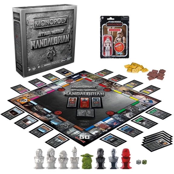 Disney Star Wars The Mandalorian Monopoly Game Limited Edition New with Box