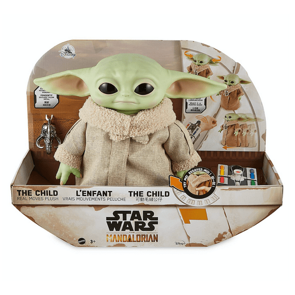 The Child Real Moves Plush Star Wars: The Mandalorian