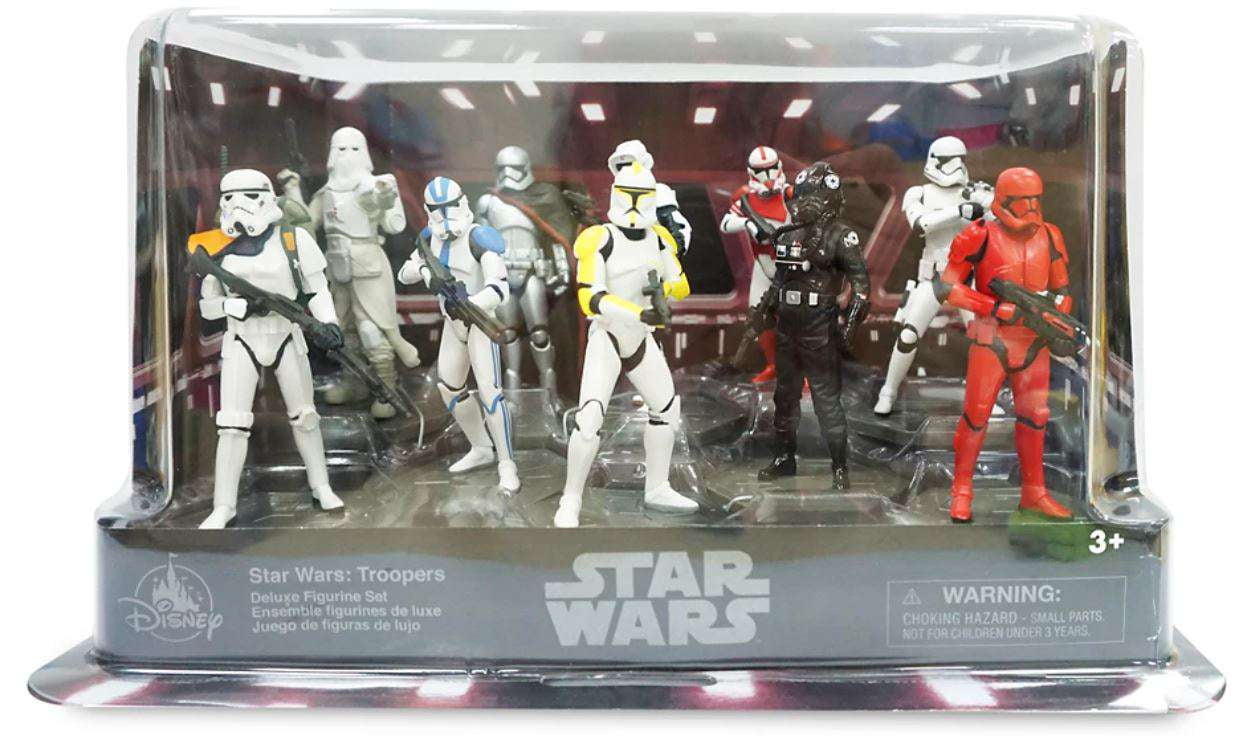 Disney Store Star Wars フィギュア10体セット Star Wars Deluxe 10-Piece Trooper PVC Figure Play Set
