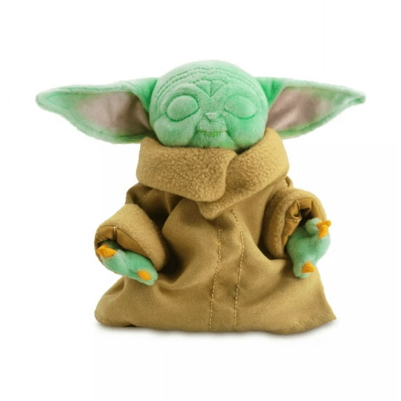 Disney Star Wars Yoda The Mandalorian The Child in Zen Pose Mini Bean Plush New