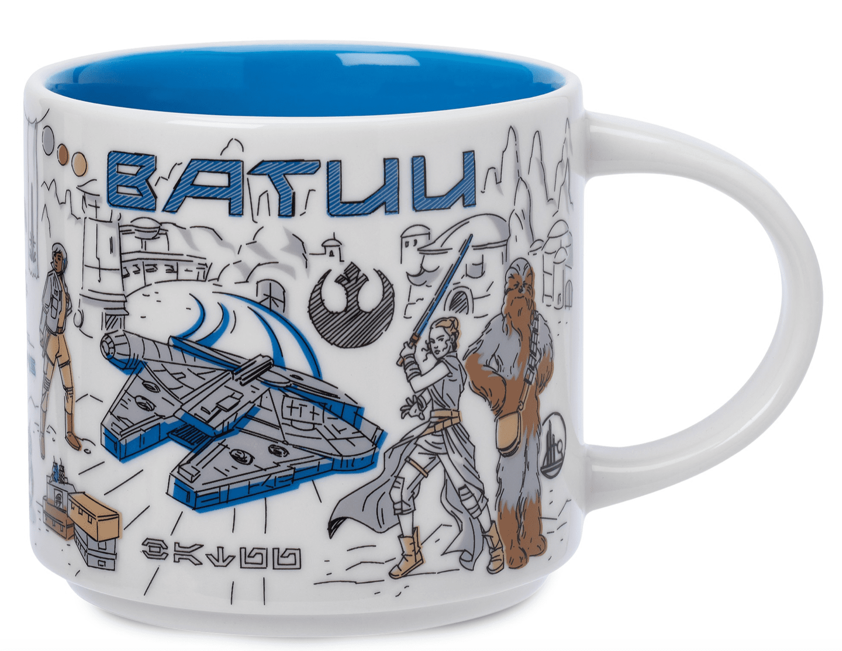 Disney Starbucks Been There Star Wars Batuu Ceramic Coffee Mug New