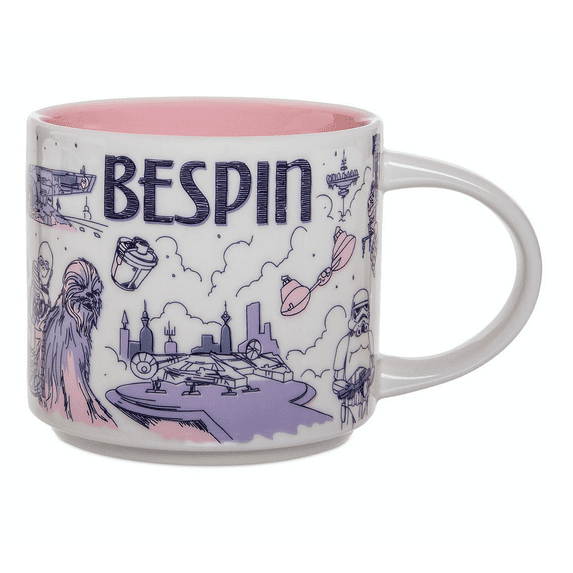 Disney Starbucks Been There Star Wars Bespin Ceramic Coffee Mug New with Box