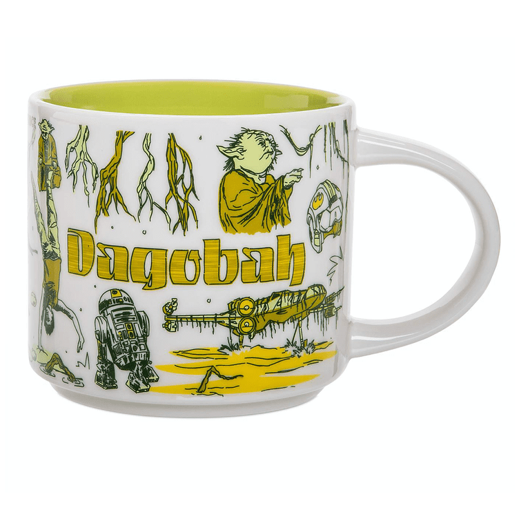 Disney Starbucks Been There Star Wars Dagobah Ceramic Coffee Mug