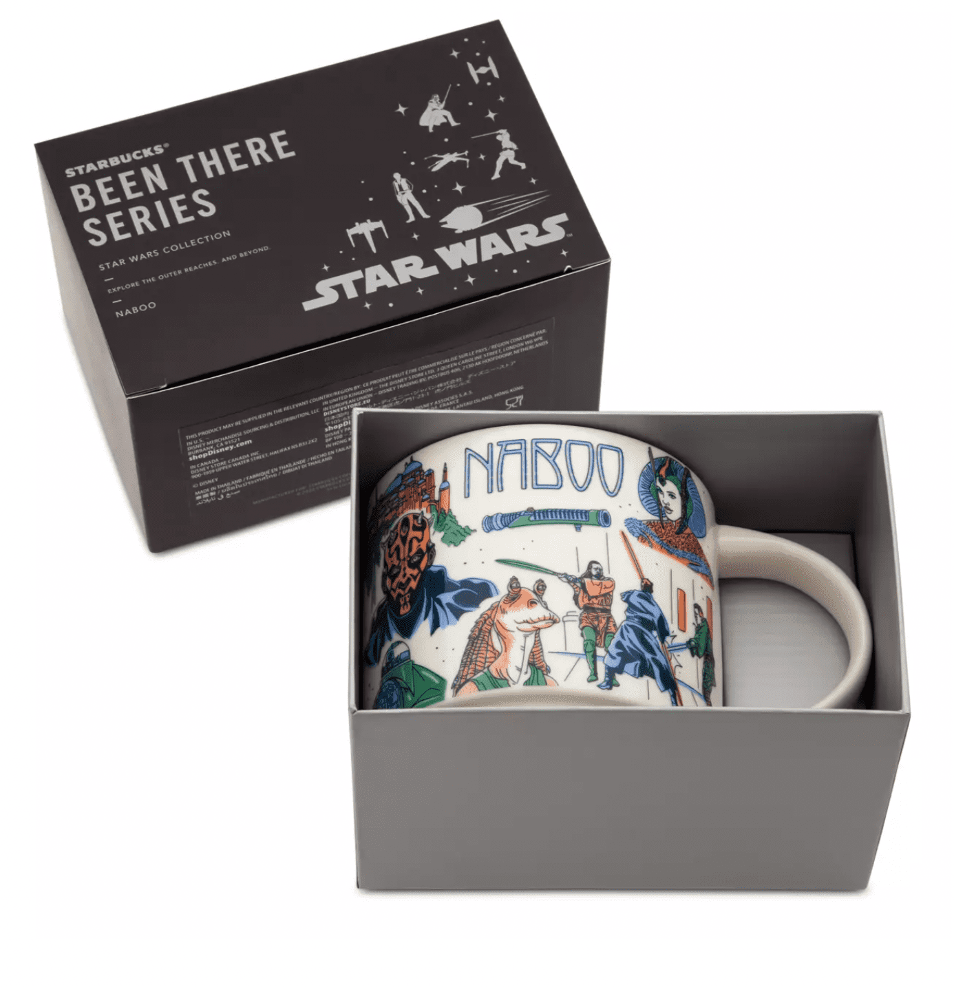 Disney Starbucks Been There Star Wars Naboo Ceramic Coffee Mug New With Box  - Walmart.Com
