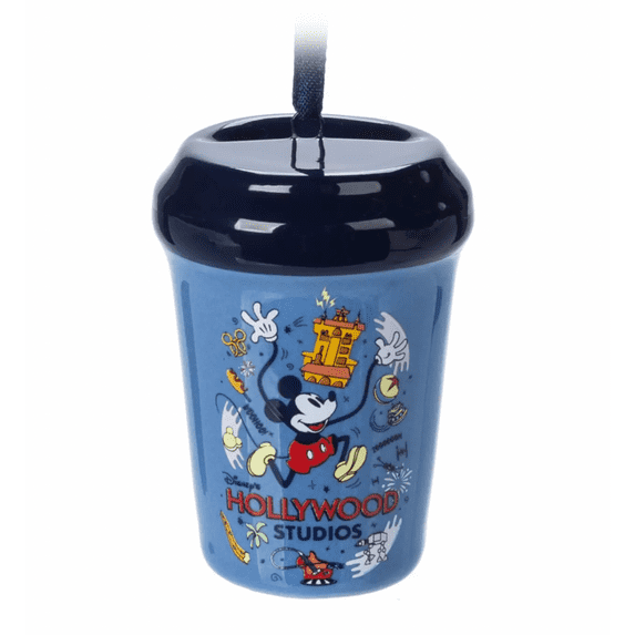Disney Starbucks Mickey Hollywood Studios Cup Christmas Ornament New with Tag