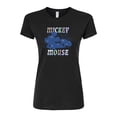 thumbnail image 1 of Disney - Starry Mickey Mouse - Juniors Fitted Graphic T-Shirt, 1 of 5