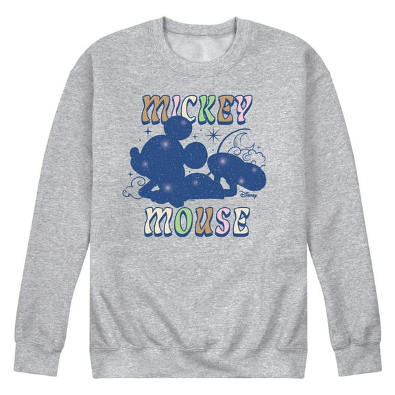 Disney - Starry Mickey Mouse - Men's Crew Neck Fleece Pullover