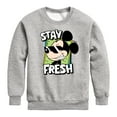 thumbnail image 1 of Disney - Stay Fresh - Toddler & Youth Crewneck Fleece Sweatshirt, 1 of 5