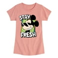 thumbnail image 1 of Disney - Stay Fresh - Toddler & Youth Girls Short Sleeve Graphic T-Shirt, 1 of 5