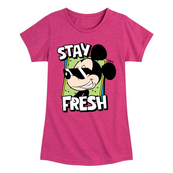 Disney - Stay Fresh - Toddler & Youth Girls Short Sleeve Graphic T-Shirt