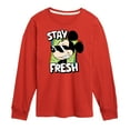 thumbnail image 1 of Disney - Stay Fresh - Toddler & Youth Long Sleeve Graphic T-Shirt, 1 of 5