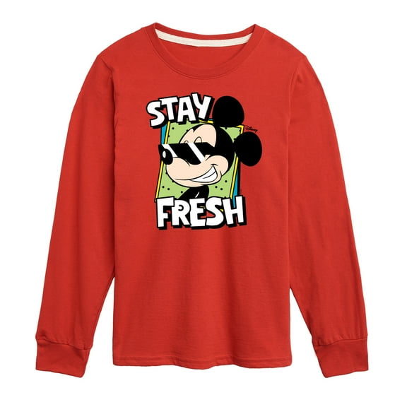 Disney - Stay Fresh - Toddler & Youth Long Sleeve Graphic T-Shirt