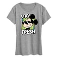 thumbnail image 1 of Disney - Stay Fresh - Women's Short Sleeve Graphic T-Shirt, 1 of 5
