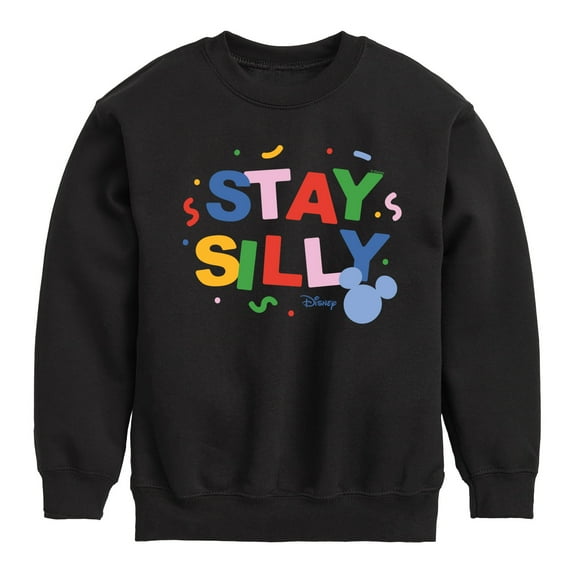 Disney - Stay Silly - Toddler & Youth Crewneck Fleece Sweatshirt