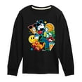 thumbnail image 1 of Disney - Sticker Collage - Toddler & Youth Long Sleeve Graphic T-Shirt, 1 of 5