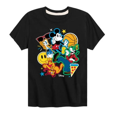 Disney - Sticker Collage - Toddler & Youth Short Sleeve Graphic T-Shirt