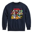 thumbnail image 1 of Disney - Sticker Group - Youth Crewneck Fleece Sweatshirt, 1 of 5