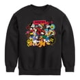 thumbnail image 1 of Disney - Sticker Group - Youth Crewneck Fleece Sweatshirt, 1 of 5