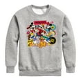thumbnail image 1 of Disney - Sticker Group - Youth Crewneck Fleece Sweatshirt, 1 of 5