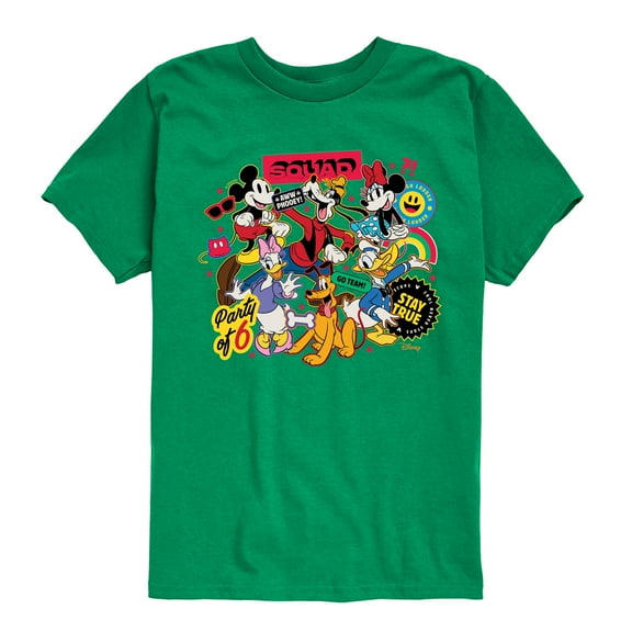 Disney - Sticker Group - Youth Short Sleeve Graphic T-Shirt