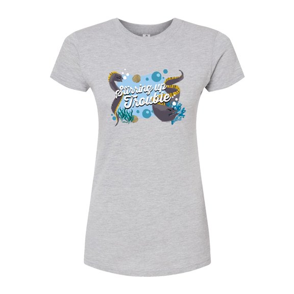 Disney - Stirring Up Trouble - Juniors Fitted Graphic T-Shirt