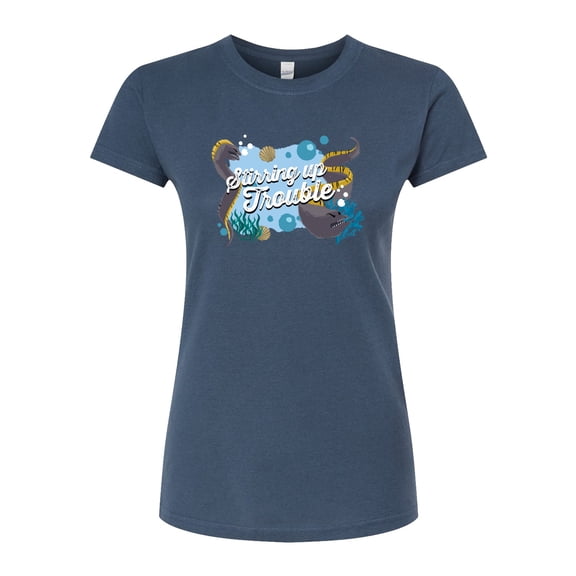 Disney - Stirring Up Trouble - Juniors Fitted Graphic T-Shirt