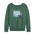 thumbnail image 1 of Disney - Stirring Up Trouble - Women's Lightweight French Terry Long Sleeve Shirt, 1 of 5
