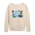 thumbnail image 1 of Disney - Stirring Up Trouble - Women's Lightweight French Terry Long Sleeve Shirt, 1 of 5