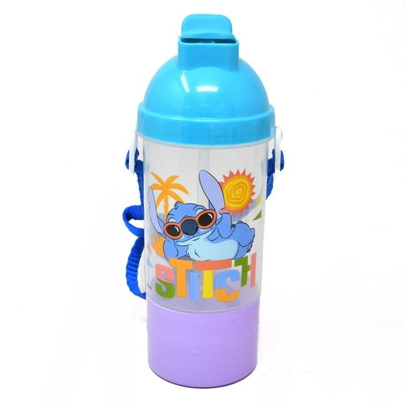 Disney Stitch 13.5oz Rock N Sip PP Snack Canteen