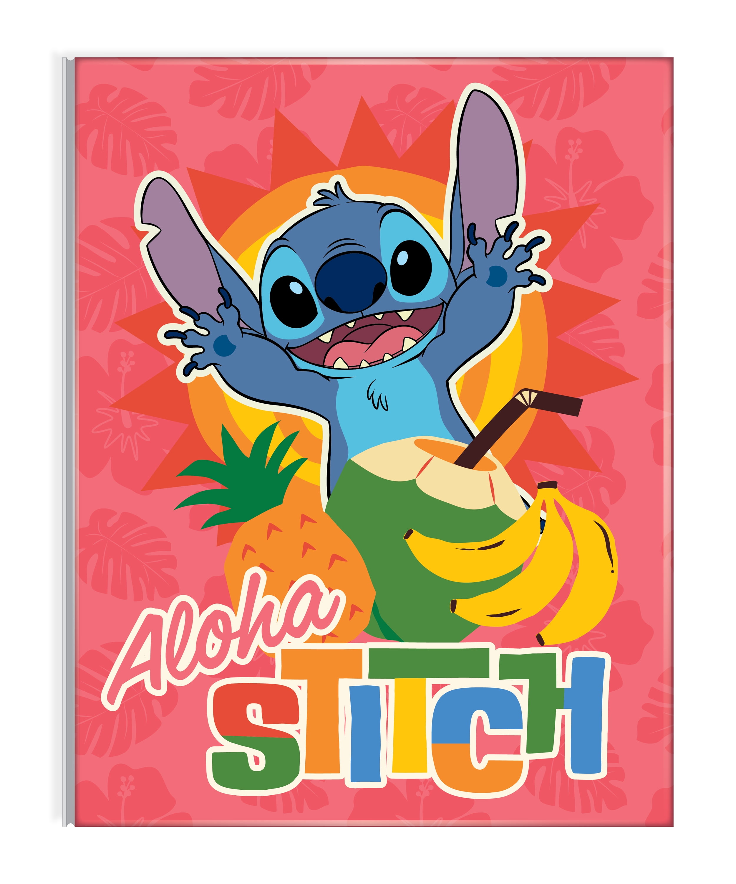 Disney Stitch 2-Pocket Paper Folder with 3 Prongs, 9.25" x 11.6", Multi-Color, New